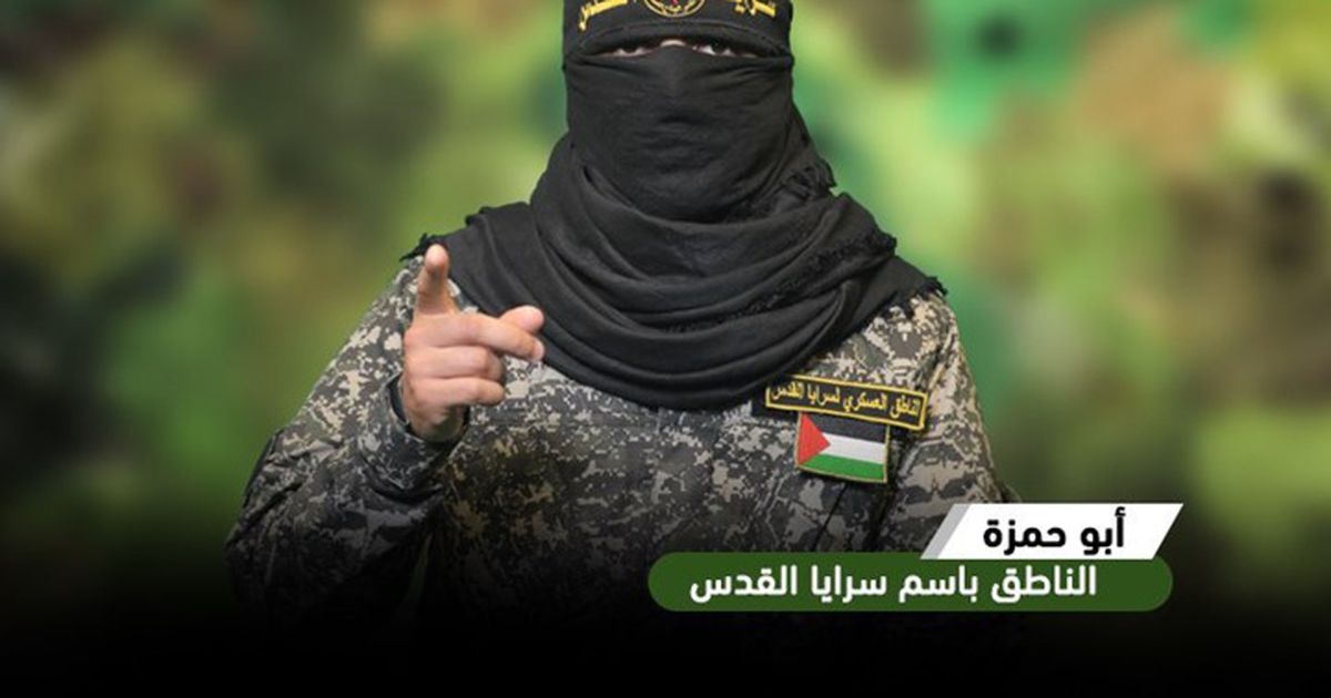 “أبو حمزة” في كلمة سجلها قبل استشهاده: طوفان الأقصى ضرب …