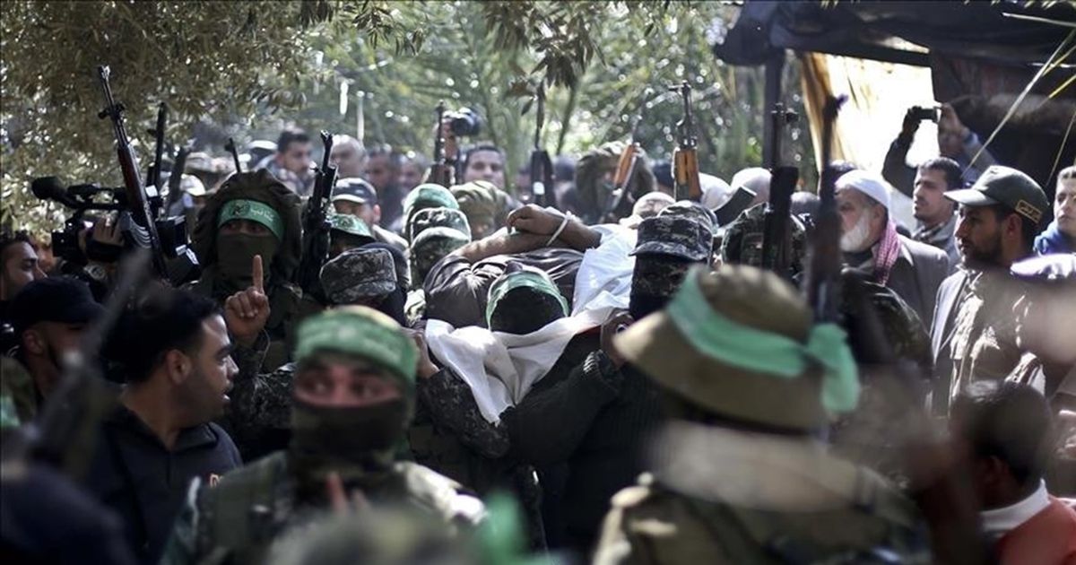 كتائب القسام تشيع 5 من قادتها استشهدوا في معارك جباليا …