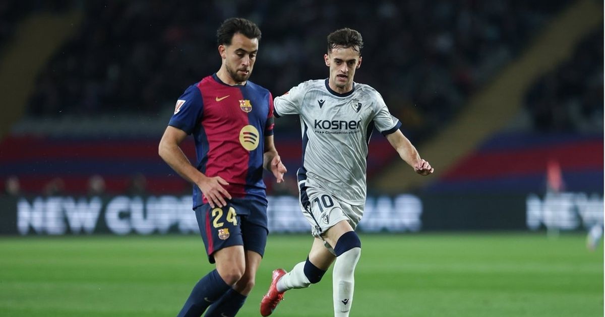 أوساسونا يتقدم بشكوى ضد برشلونة.. لماذا؟ …