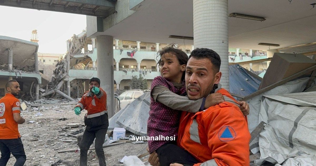 مجزرة مروعة في مدرسة لإيواء النازحين بمدينة غزة.. 25 …