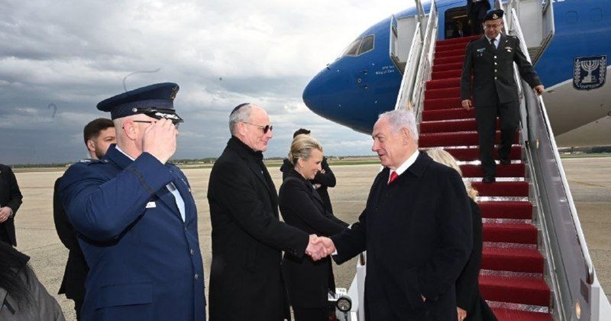 نتنياهو سافر بمسار طويل إلى واشنطن متجنبا ثلاث دول خشية … نتنياهو سافر بمسار طويل إلى واشنطن متجنبا ثلاث دول خشية …