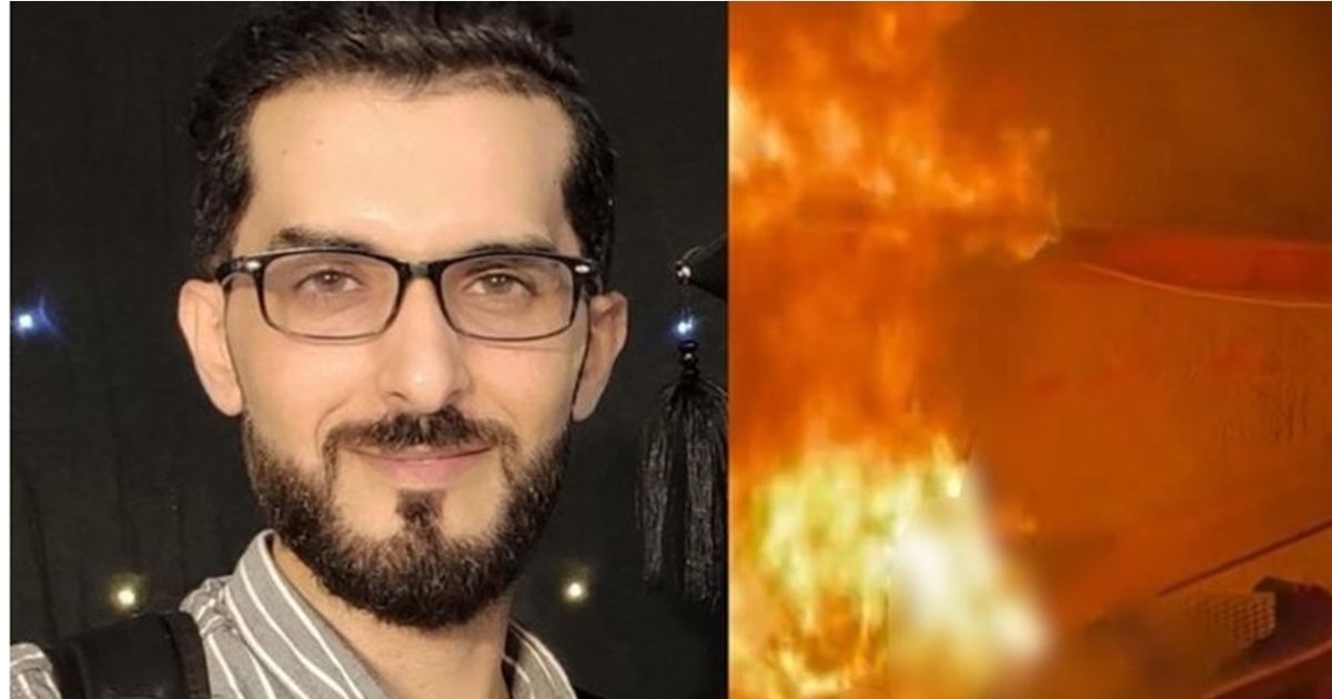 استشهاد الصحفي أحمد منصور بعد يوم من احتراقه بقصف …