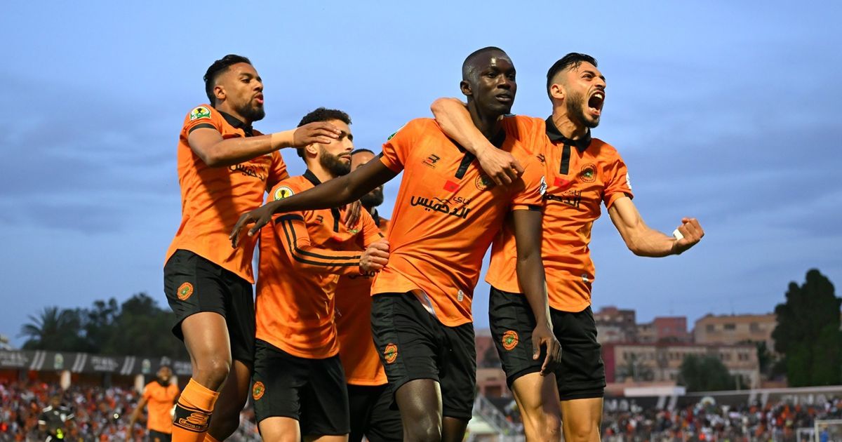 نهضة بركان المغربي يهزم سيمبا التنزاني ويقترب من حسم لقب كأس الاتحاد الأفريقي