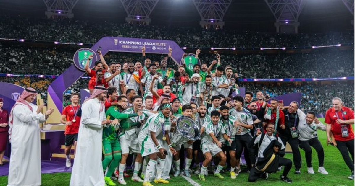 لأول مرة في تاريخه.. الأهلي السعودي بطلا لدوري أبطال آسيا للنخبة