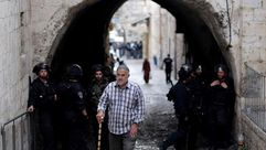 فلسطينيون يعلنون النفير العام في القدس - اقتحامات المسجد الأقصى - الأناضول (12)