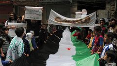 حلب: تظاهرات تؤيد تركيا بتأسيس منطقة عازلة بسوريا - حلب تظاهرات تؤيد تركيا بتأسيس منطقة عازلة بسوريا