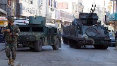 اشتباكات الجيش اللبناني ومسلحين شمال البلاد - الأناضول