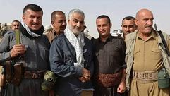سليماني برفقة مقاتلين أكراد في العراق - فارس