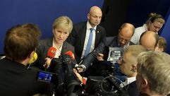 وزيرة خارجية السويد تعلن أن السويد اعترفت رسميا بفلسطين ـ أ ف ب