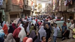 مؤيدو مرسي في أول أيام العيد - مسيرات مصر مرسي السيسي الأناضول (1)