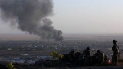 غارات التحالف الدولي قصف - أ ف ب