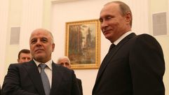 العبادي بوتين روسيا العراق