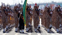 إيران حرس ثوري الحرس الثوري الجيش الإيراني جندي جنود أ ف ب
