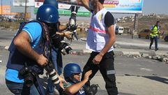 استهداف الصحفيين في فلسطين- أ ف ب