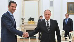 بشار الأسد و بوتين في موسكو 20/10/2015 - أ ف ب