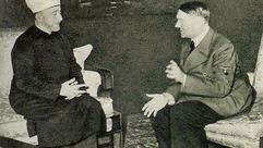 الحاج أمين الحسيني مفتي القدس في زيارة لهتلر - أرشيفية