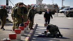 حادث دهس جندي إسرائيلي في رام الله ـ قدس برس