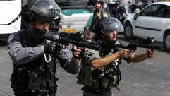 شرطة الاحتلال الإسرائيلي في الضفة الغربية ـ أ ف ب