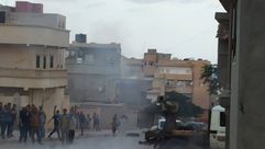 مجلس مجاهدي درنة - حي الصالات - قصف قوات تنظيم الدولة - ليبيا