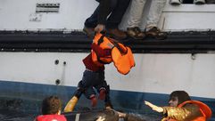 غرق أطفال سوريين في البحر - فيس بوك