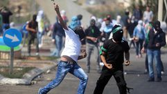 الفلسطينيون في مظاهرات غاضبة ضد الاحتلال الاسرائيلي ـ الأناضول