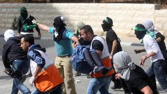 القدس الضفة الغربية مواجهات مع قوات الاحتلال 10/2015 الاناضول