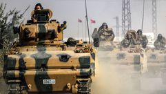 القوات التركية لدى دخولها جرابلس- أرشيفية