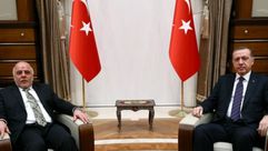 العبادي وأردوغان- أرشيفية