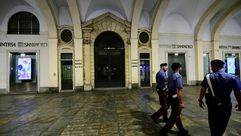 دورية للشرطة الايطالية في تورينو في 17 تموز/يوليو 2016