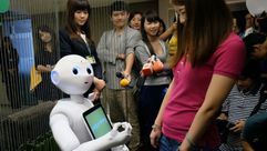 انضم اعضاء جدد غير اعتياديين الى القوى العاملة في تايوان الخميس، ليسوا الا روبوتات صغيرة تحت اسم "بي
