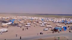 مخيم السد لنازحي دير الزور - الحسكة - سوريا - يوتيوب