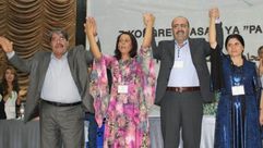 شاهوز حسن و عائشة حسو (يسار) لرئاسة الاتحاد الديمقراطي الكردي سوريا خلفا ل صالح مسلم وآسيا عبد الله