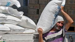 مساعدات لغزة- جيتي