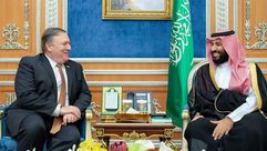 بومبيو وابن سلمان- الخارجية السعودية