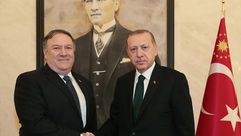 بومبيو وأردوغان- الأناضول