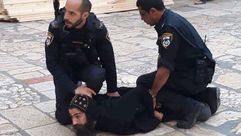 اعتقال راهب في القدس- تويتر