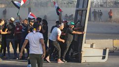 مظاهرات العراق- جيتي