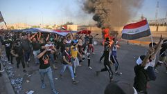 العراق  احتجاجات  الفساد  بغداد- جيتي