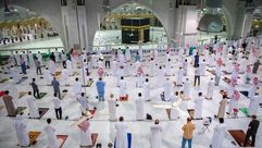 الصلاة  المسجد الحرام  الكعبة  مكة  السعودية  كورونا- تويتر