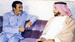 الشيخ زايد وعلي عبد الله صالح- أرشيفية