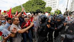 احتجاجات تونس- جيتي