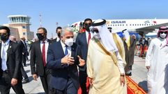 لابيد مع وزير خارجية البحرين