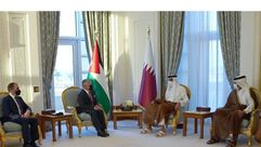 الاردن قطر الملك عبد الله في زيارة للدوحة الشيخ تميم بترا