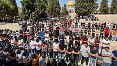 صلاة الجمعة  الأقصى  القدس  فلسطين- موقع القسطل