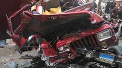 حادث سيارة مصر- تويتر