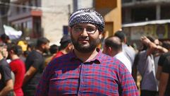 الناشط الإعلامي محمد عبد اللطيف المعروف بـ(أبو غنوم) - (تويتر)