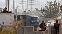 الاحتلال يحاصر نابلس- جيتي