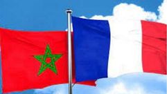 المغرب وفرنسا أعلام