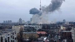 روسيا أوكرانيا قصف كييف تويتر
