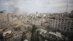 غزة في اليوم الرابع لطوفان الأقصى.. الأناضول
